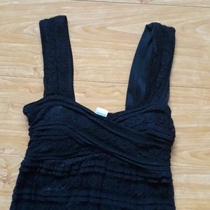 Max Studio Black Lace Dress